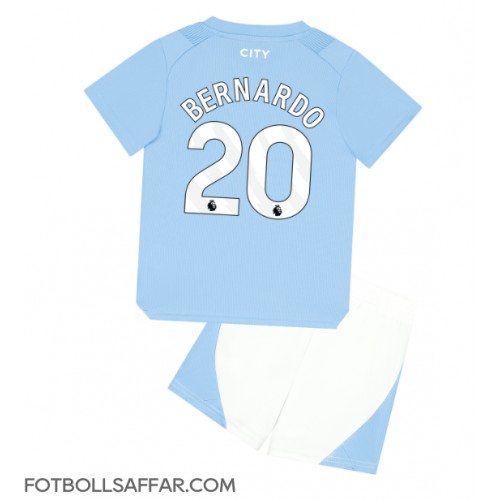 Manchester City Bernardo Silva #20 Hemmadräkt Barn 2023-24 Kortärmad (+ Korta byxor)